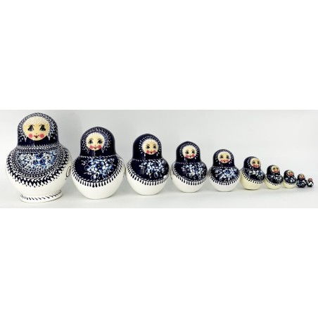 Poupées russes - Matriochka - de Sergiev Possad -10  poupées