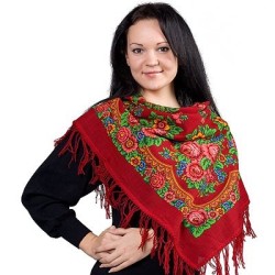 Châle traditionnel russe