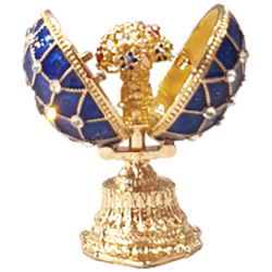 Oeuf de Fabergé avec des...