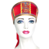 COSTUME TRADITIONNEL RUSSE . Coiffe russe Kokochnik "ZOYA" .