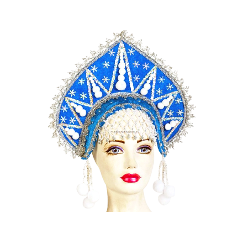 Coiffe russe Kokochnik  "GALINA HIVERS "