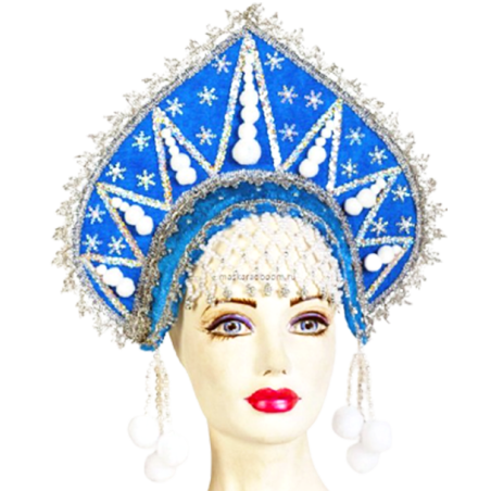 Coiffe russe Kokochnik  "GALINA HIVERS "