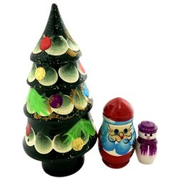 Petit sapin en bois - gigogne 3pcs.