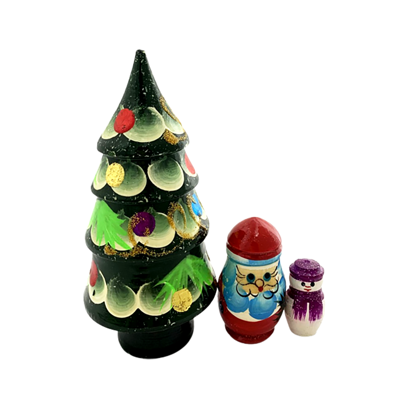 Petit sapin en bois - gigogne 3pcs.