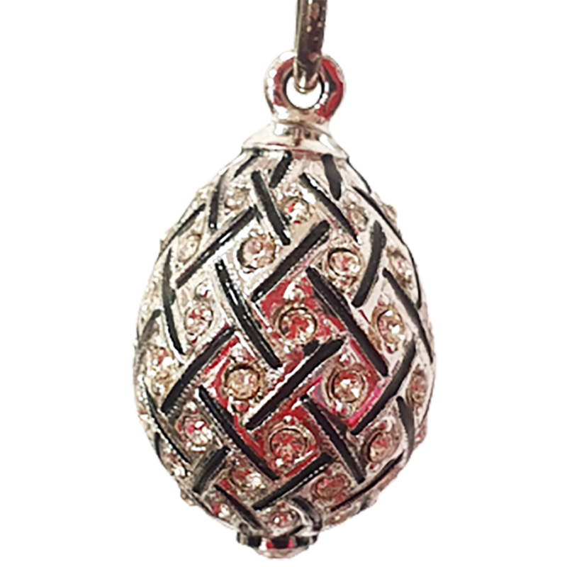 Oeuf de Fabergé russe en pendentif