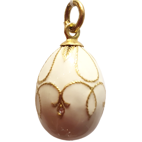 Pendentif Oeuf Fabergé