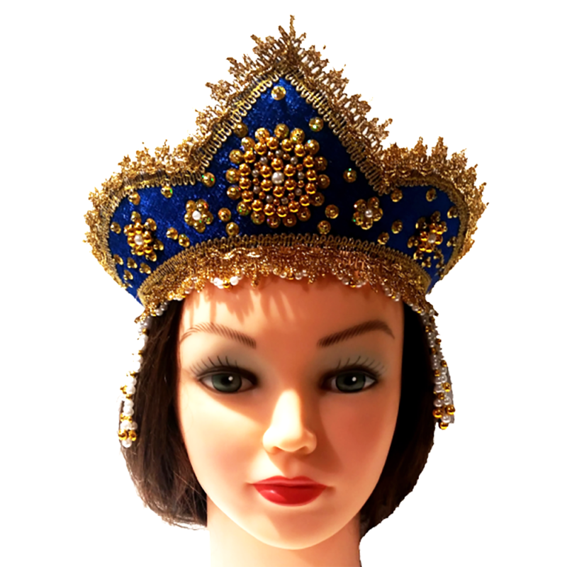 Coiffe russe Kokochnik "KATERINA"