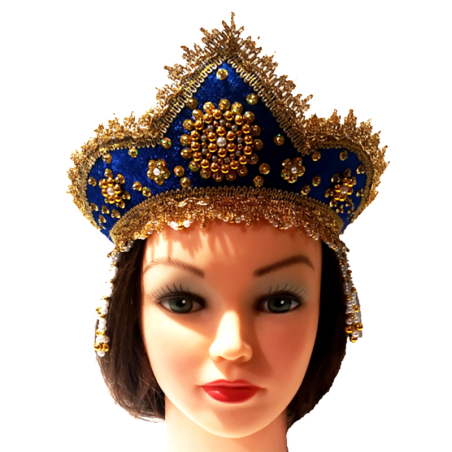 Coiffe russe Kokochnik "KATERINA"