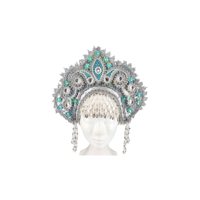 Coiffe russe kokochnik"Tamara"