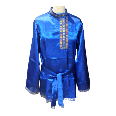 Chemise traditionnelle russe "Mihail" pour homme en satin.