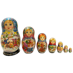 Poupées russes de collection - Matriochka - 7 Pcs.