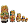 Poupées russes de collection - Matriochka - 5 pcs.