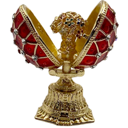 Oeuf de Fabergé avec des...