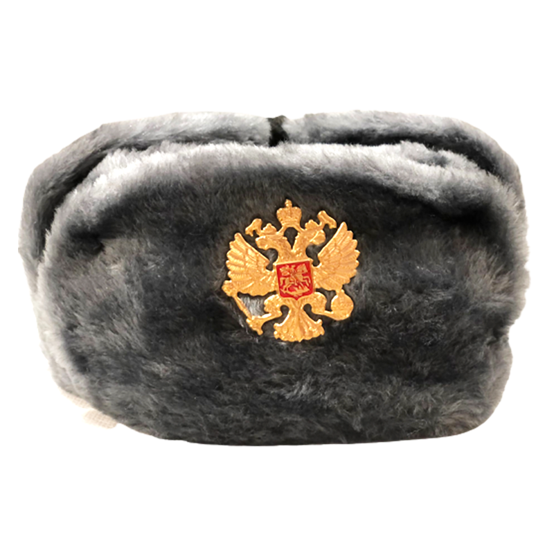 Chapka russe en fourrure synthétique pour homme et femme.