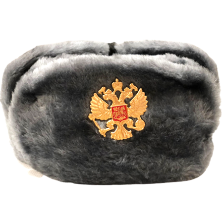 Chapka russe en fourrure synthétique pour homme et femme.