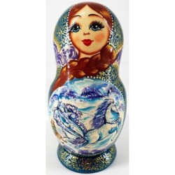 Poupée russe de collection  "Reine de neiges"