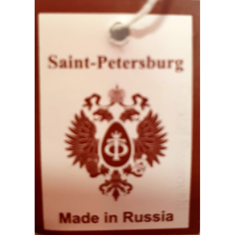Pendentif Œuf Fabergé Style - Argent Plaqué Or, Émaux Multicolores, Neuf Avec Étiquettes