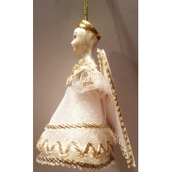 Figurine à suspendre Ange blanc