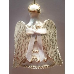 Figurine à suspendre Ange blanc