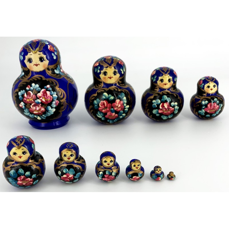 Matriochka 18 poupées peinte main - Collection