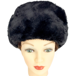 Chapka russe en fourrure synthétique pour homme et femme.