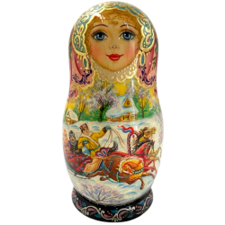 Poupées russes de collection - Matriochka - 5 pcs.