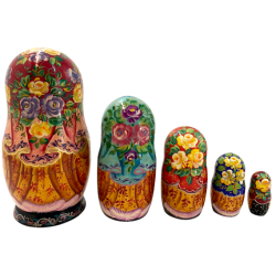 Poupées russes de collection - Matriochka - 5 pcs.