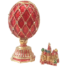 Oeuf de Fabergé avec une église