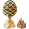 Oeuf de Fabergé avec une église