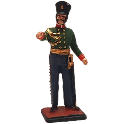 Figuirine de soldat de plomb.