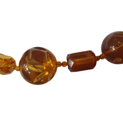Collier de collection en ambre
