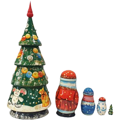Le grand sapin-gigogne 5 pcs.