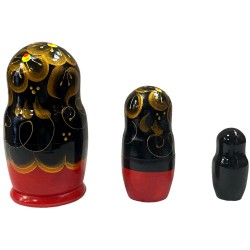 Poupée russe fantaisie à 3 pcs.