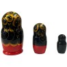 Poupée russe fantaisie à 3 pcs.