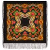 Châle traditionnel russe "Les feuilles dorées".