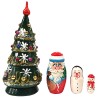 Le sapin en bois-gigogne 4 pcs.