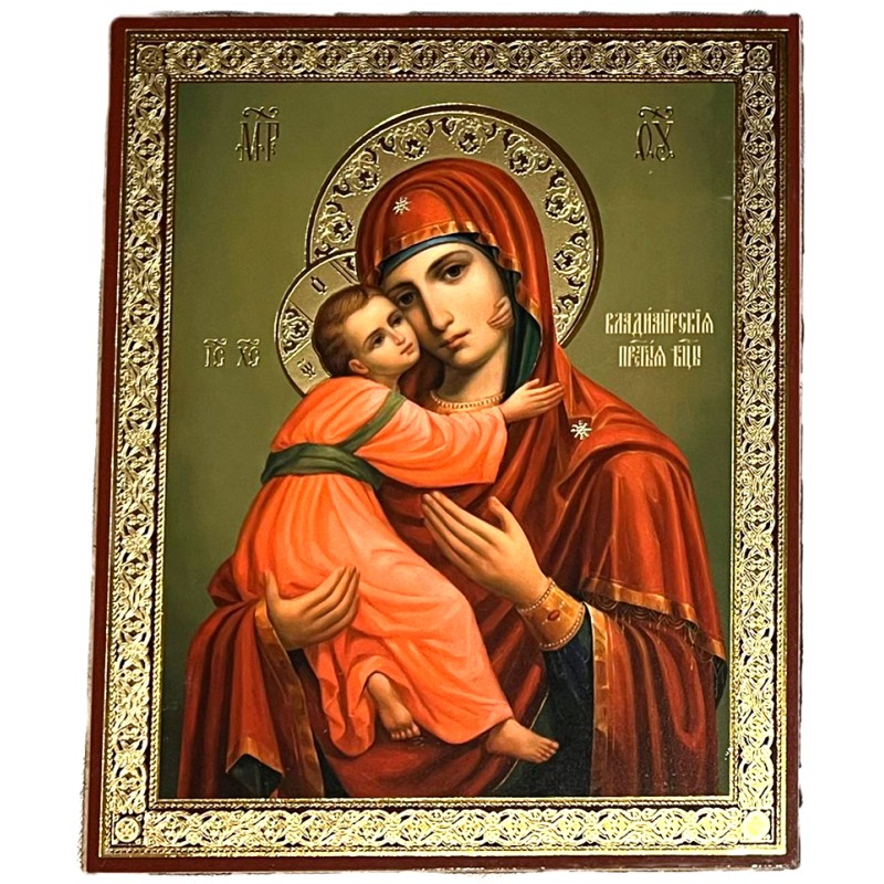 Icônes religieuses chrétiennes orthodoxes .