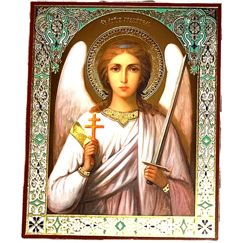 Icônes religieuses chrétiennes orthodoxes "Ange gardien".