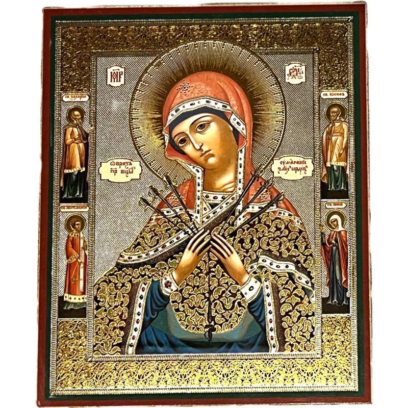 Icônes religieuses chrétiennes orthodoxes .
