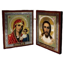 ICÔNE RELIGIEUSE DIPTYQUE...