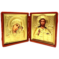 ICÔNE RELIGIEUSE DIPTYQUE ORTHODOXE.