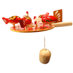 Jeu pour enfant "Poules qui picorent".