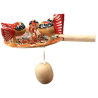 Jeu pour enfant "Poules qui picorent".