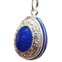 Pendentif - Œuf style Fabergé