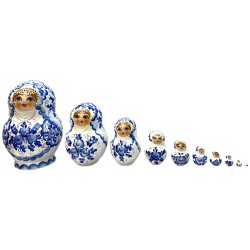 Matriochka de Nijniy Novgorod  10 pcs.