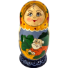 Matriochka-Poupées russes "Navet " - 5 pièces
