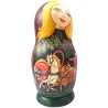 Poupées russes (Matriochka) de collection " Troyka " à 5 pcs.