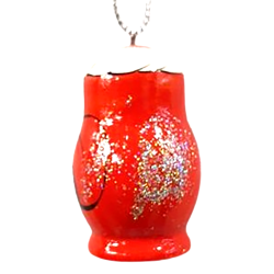 DÉCORATION DE NOËL . Figurine russe à suspendre " Père Nôel".