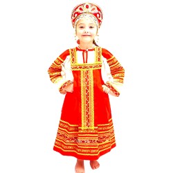 9-10 ans .Costume ( sarafan...