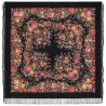 Châle traditionnel russe" Conte de fées de fleurs" .